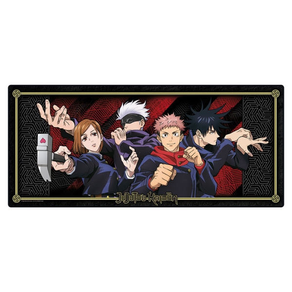 Jujutsu Kaisen XXL Playmat/Подложка - Gojo, Itadori, Megumi & Nobara