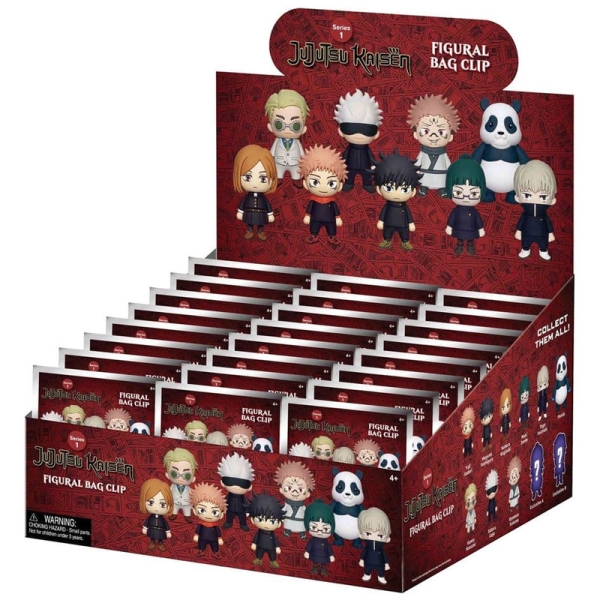 Jujutsu Kaisen 3D Ключодържател Късмет - Series 1 - Асортимент