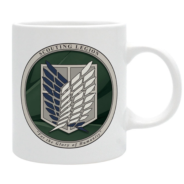 Attack On Titan Керамична Чаша - Exploration battalion "Survey Corps"