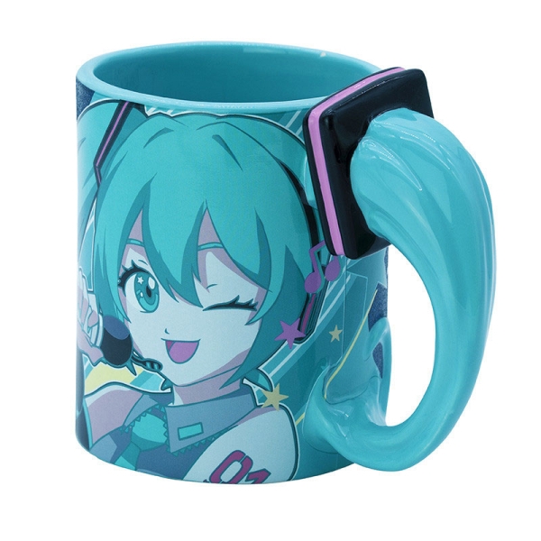 Volacoid 3D Голяма Керамична Чаша - Hatsune Miku