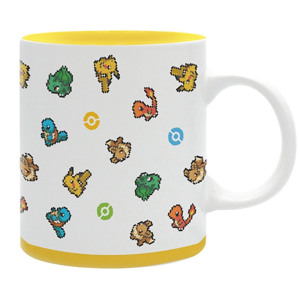 Pokemon Керамична Чаша - Pixel Art
