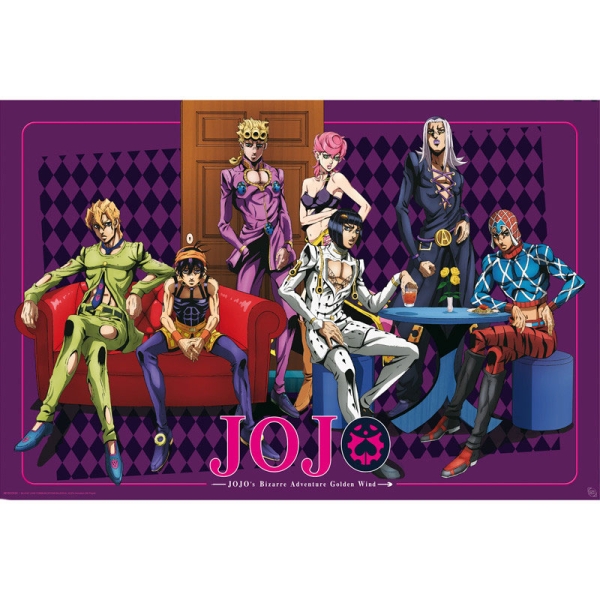 Jojo's Bizarre Adventure: Голям Плакат - Golden Wind