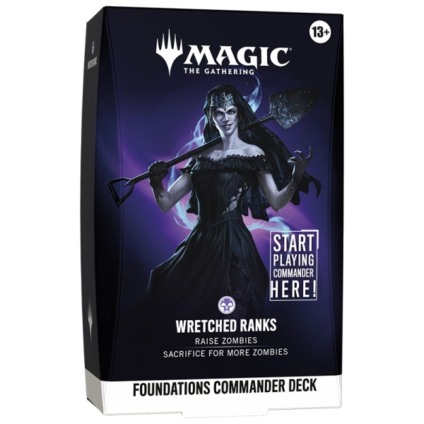 PRE-ORDER: Magic the Gathering: Foundations Commander Тесте - Wretched Ranks