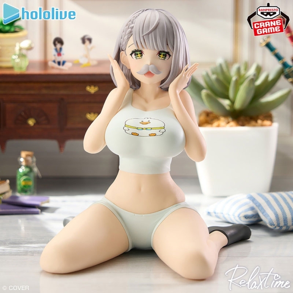 Hololive Relax Time Колекционеркса Фигурка - Shirogane Noel