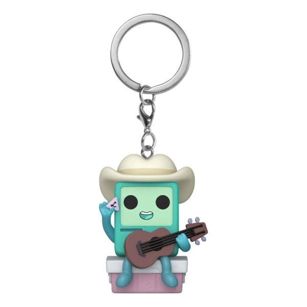 Adventure Time Funko Pop! Ключодържател - Cowboy BMO (with Guitar)