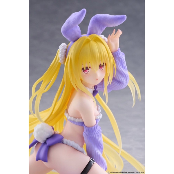 PRE-ORDER: To Love-Ru Darkness MOFLOCK Колекционерска Фигурка - Golden Darkness (Fluffy Bunny Ver.)