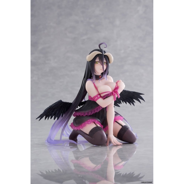 Overlord Desktop Cute Колекционерска Фигурка -  Albedo (Negligee ver.)