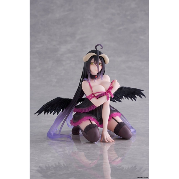 Overlord Desktop Cute Колекционерска Фигурка -  Albedo (Negligee ver.)