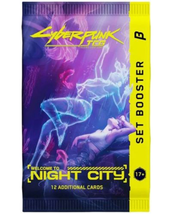 Cyberpunk TCG Welcome to Night City - Бустер Пакет