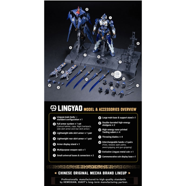 DP Escort Agency Model Kit Модел за Сглобяване - Ling Yao 1/100