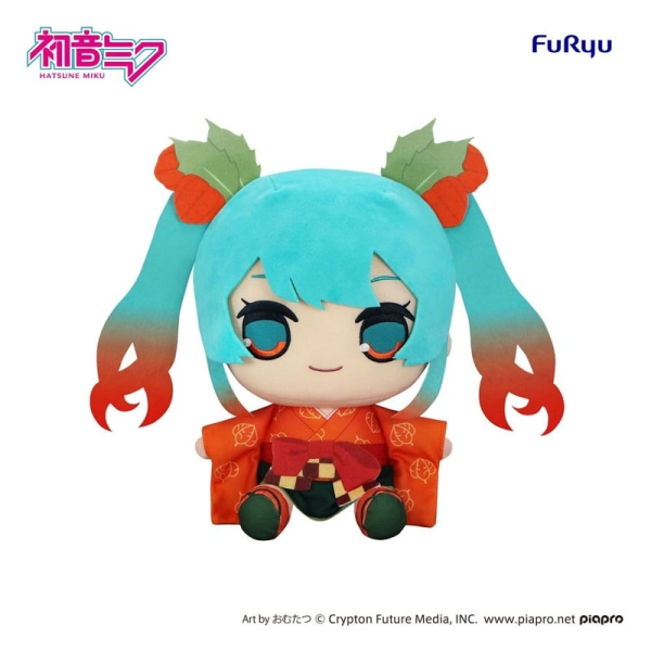 PRE-ORDER: Hatsune Miku Kyurumaru Big Plush Figure Flower Fairy Winter Cherry Ver. 29 cm