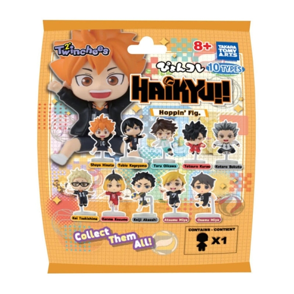 Haikyu!! Twinchees Mini Figures Hoppin' 5 cm Blind Pack