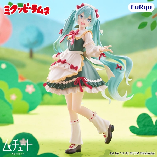 PRE-ORDER: Mikuppy Ramune Muchute PVC Figure - Mikuppy Ramune Ver. 18 cm