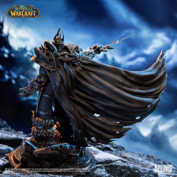 PRE-ORDER: World of Warcraft Колекционерска Фигурка 1/10 - The Lich King (Bronze-Colored Edition)