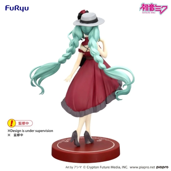 Vocaloid Trio-Try-iT Колекционерска Фигурка - Hatsune Miku Outing Dress Red Color ver.