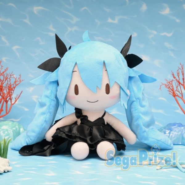 Hatsune Miku fuwa petit Голяма Плюшена Играчка - Hatsune Miku, Deep Sea Girl