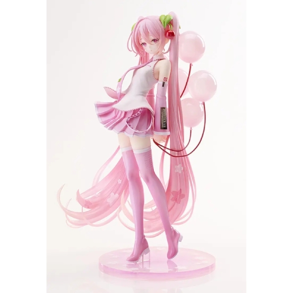 Vocaloid Hatsune Miku Collection Колекционерска Фигурка - Sakura Miku, GSC Illustration Contest Ver.