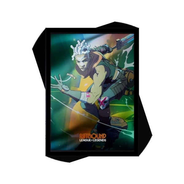 Riftbound: League of Legends - Протектор за карти Стандартни - Radiance - Ekko, Boy Who Shattered Time 100 броя
