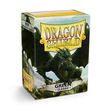" Dragon Shield " Големи Протектори за карти 100 броя - зелени