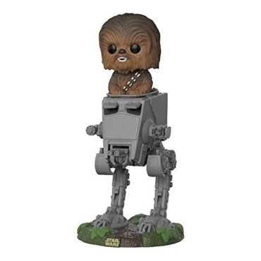 " Star Wars " Funko POP  Голяма  Колекционерска Фигурка - Chewbacca (In AT-ST)