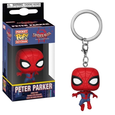 Funko POP! Keychain Spider Man - Peter Parker Vinyl Figure