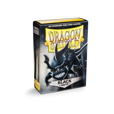 " Dragon Shield " Големи Протектори за карти 60 броя - Матирани Черни