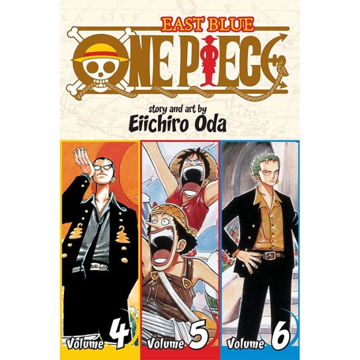 Manga One Piece Omnibus Edition East Blue Vol 1 1 2 3