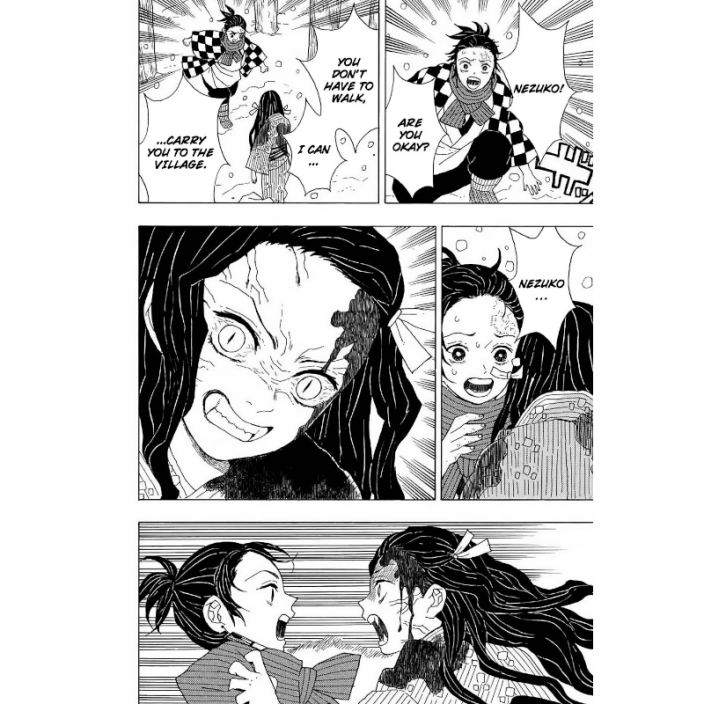 Manga Demon Slayer Kimetsu No Yaiba Vol 1