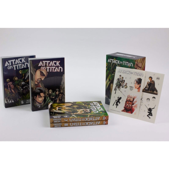 Attack on Titan Season 3 Part 2 Manga Box Set by Hajime Isayama, Paperback