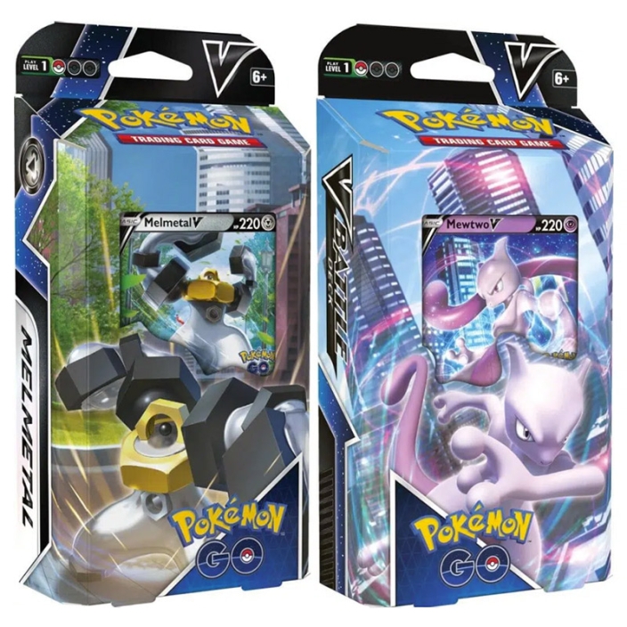 Pokémon TCG: Pokémon GO Mewtwo V Battle DeckPokémon TCG: Pokémon GO  Melmetal V Battle Deck