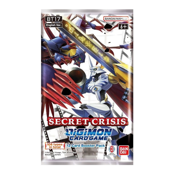 Digimon Card Game - Secret Crisis BT17 - Booster Pack Digimon Card Game - Secret Crisis BT17 - Booster Pack