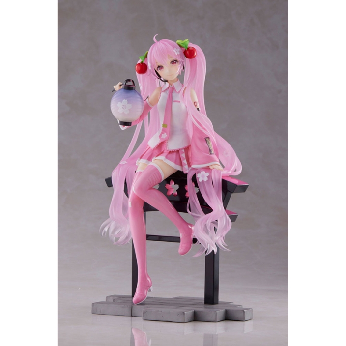 Hatsune Miku Sakura Miku TAITO Limited AMP Figure Sakura