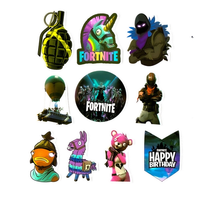 Fortnite Sticker Pack 10pcs Fortnite Sticker Pack 10pcs