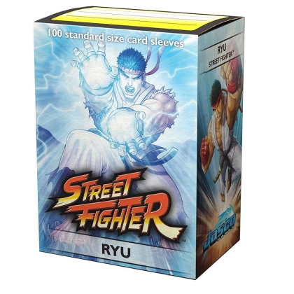 Jasco Street Fighter Standard Sleeves - Ryu(100 Sleeves)