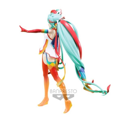 Vocaloid: Racing Miku SQ PVC Statue Hatsune Miku 2016 Racing Version 18 cm