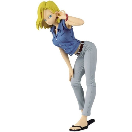 Dragon Ball Glitter & Glamours PVC Statue Android 18 II Ver. A 23 cm