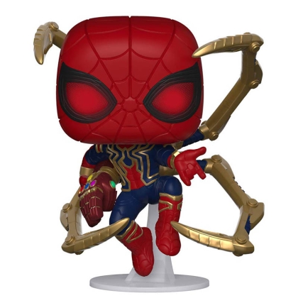 Avengers: Endgame: Figurină de colecție Funko Pop - Iron Spider cu Nano Gauntlet