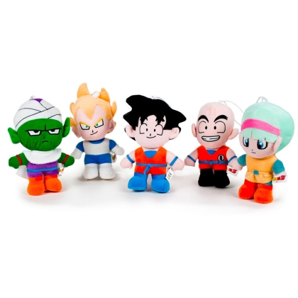 Dragon Ball Z - Големи Плюшени Играчки - Goku, Bulma, Vegeta, Krillin & Piccolo