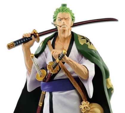 One Piece Roronoa Zoro Japanese style figure 25cm