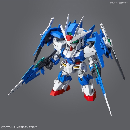 (SD) Cross Silhoette Gundam Model Kit Екшън Фигурка - Gundam 00 Diver Ace 1/144