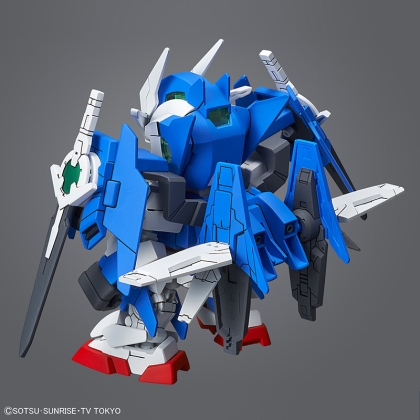 (SD) Cross Silhoette Gundam Model Kit Екшън Фигурка - Gundam 00 Diver Ace 1/144