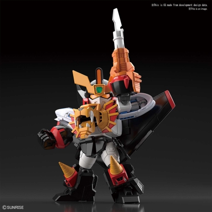 (SD) Cross Silhoette Gundam Model Kit Екшън Фигурка - GaoGaiGar 1/144