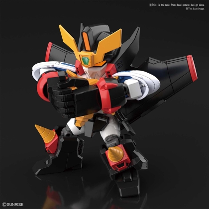 (SD) Cross Silhoette Gundam Model Kit Екшън Фигурка - GaoGaiGar 1/144