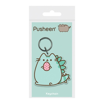 Pusheen Гумен Ключодържател - Pusheenosaurus 
