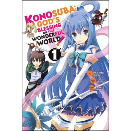 Манга: Konosuba God`s Blessing on This Wonderful World Vol. 1