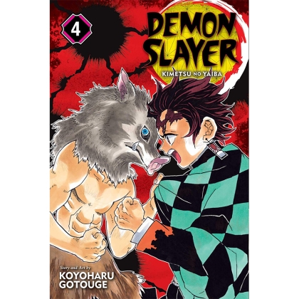 Манга: Demon Slayer Kimetsu no Yaiba Vol. 4