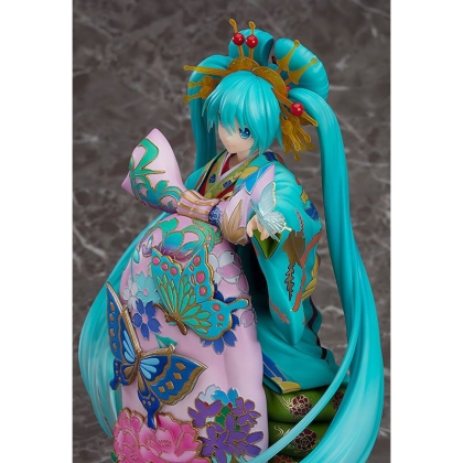 Figurină de colecție Vocaloid - Hatsune Miku Chokabuki Kuruwa Kotoba Awase Kagami