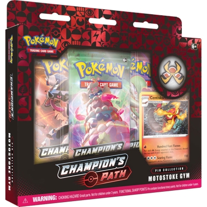Pokémon TCG Sword & Shield 3.5 Champion's Path Pin Collection - Motostoke Gym