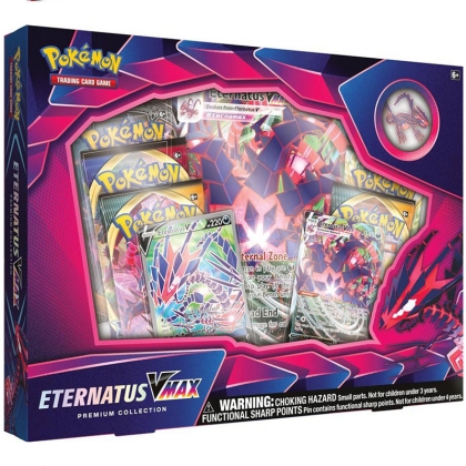 Pokemon TCG Eternatus VMAX Premium Collection Box