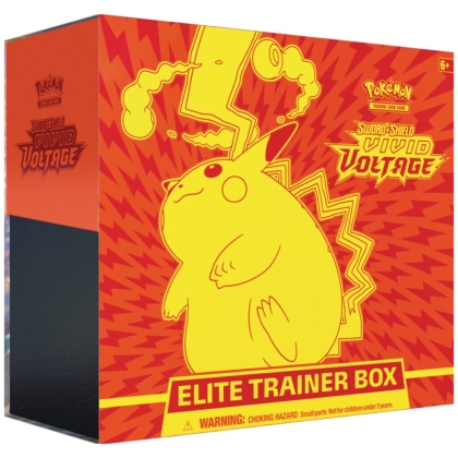 Pokemon TCG  Sword & Shield 4 - Vivid Voltage Elite Trainer Box
